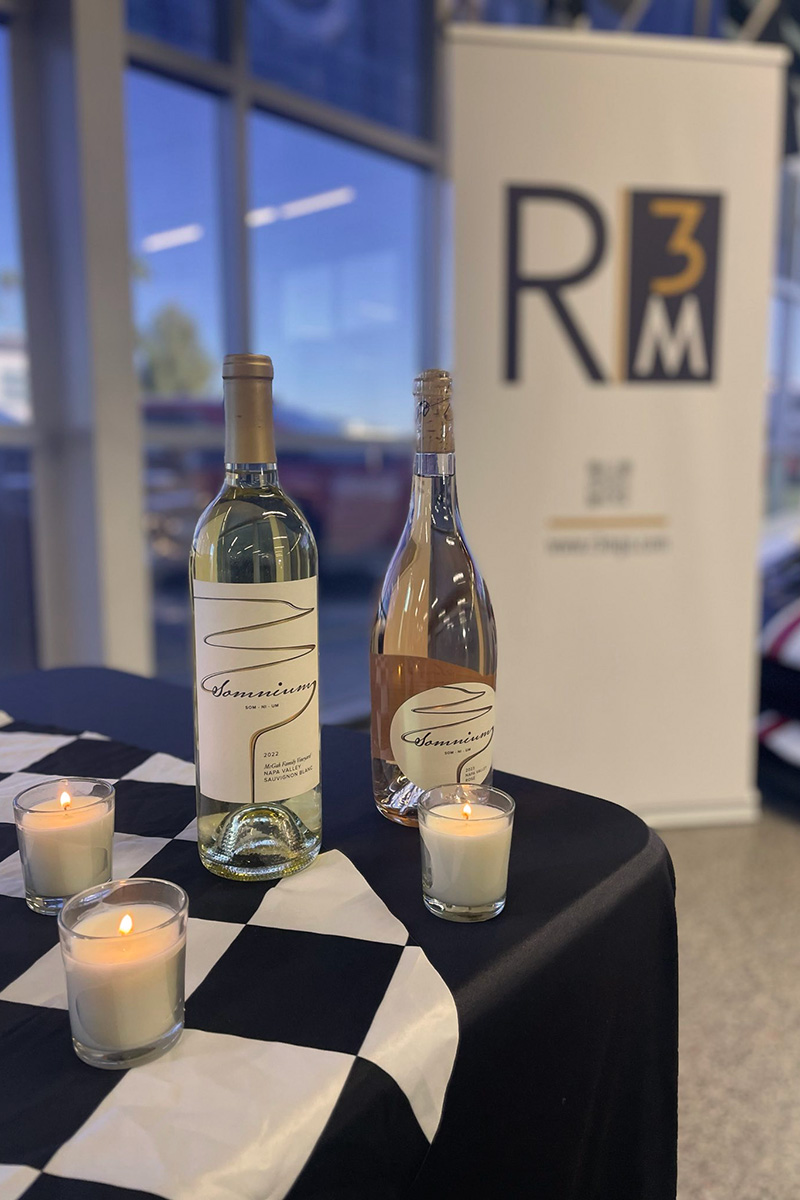 Somnium Wines at R3M racing event